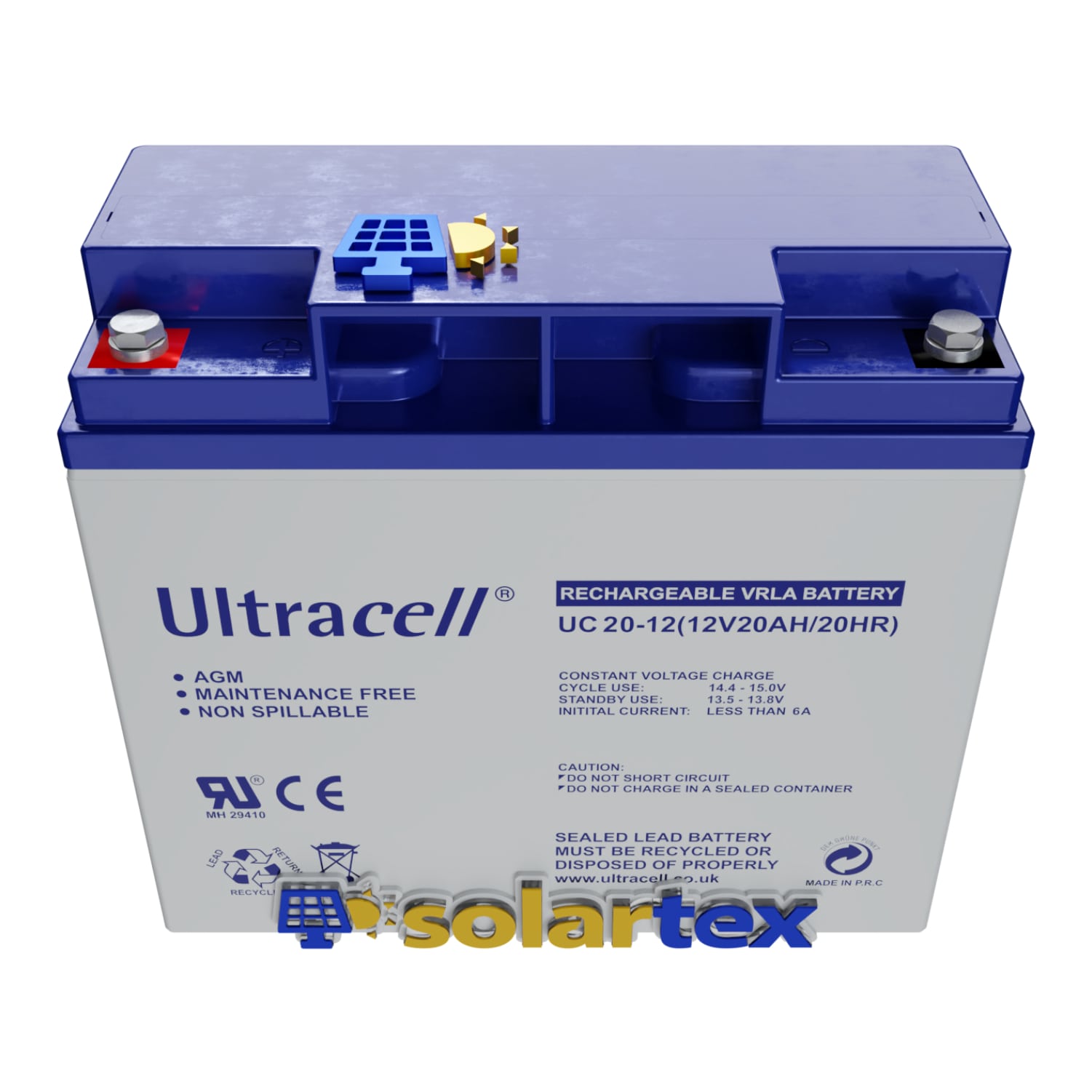 Batería de Litio 150Ah 12V Ultracell - Solartex Chile