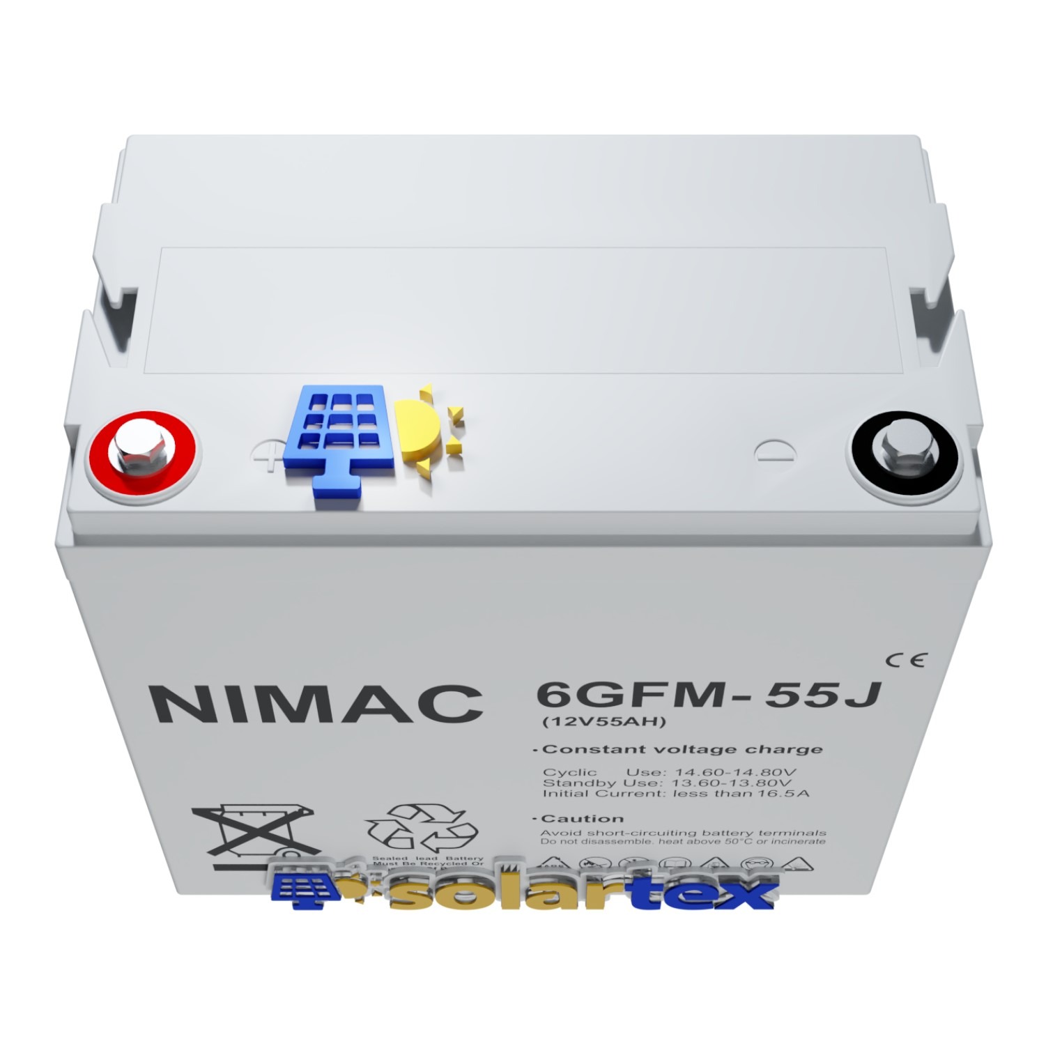 Batería de GEL 55Ah 12V Nimac