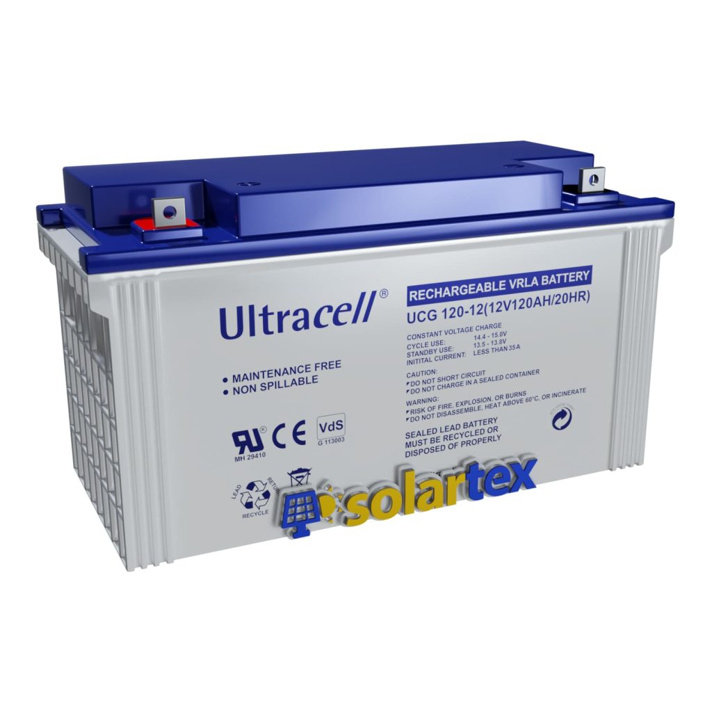 Batería Agm 200ah 12v Ultracell Solartex Chile 5623