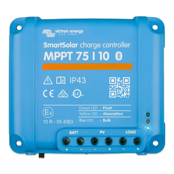 controladora solar smartsolar mppt 75/10