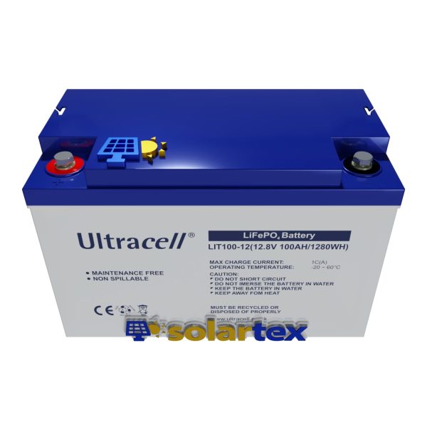 Batería de Litio 100Ah 12V Ultracell