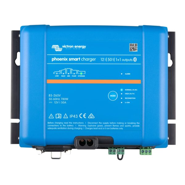 Cargador Smart-IP43 12V 50A 120-240V (1+1)