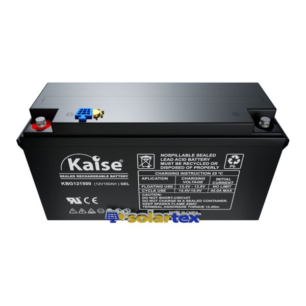 Batería de GEL 150Ah 12V Kaise