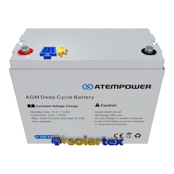 Batería AGM 135Ah 12V ATEM POWER