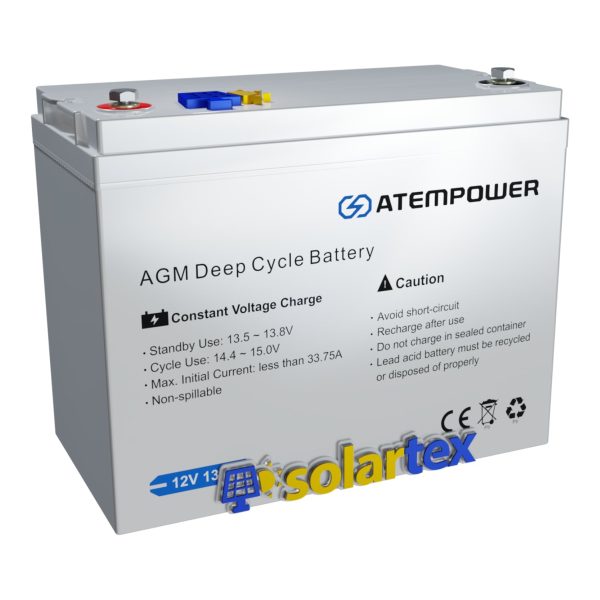 Batería AGM 135Ah 12V ATEM POWER