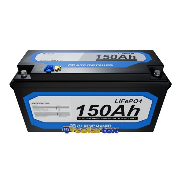 Batería de litio 150Ah 12.8V Lifepo4 ATEM POWER