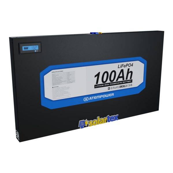 Batería de litio Delgada 100Ah 12.8V ATEM POWER